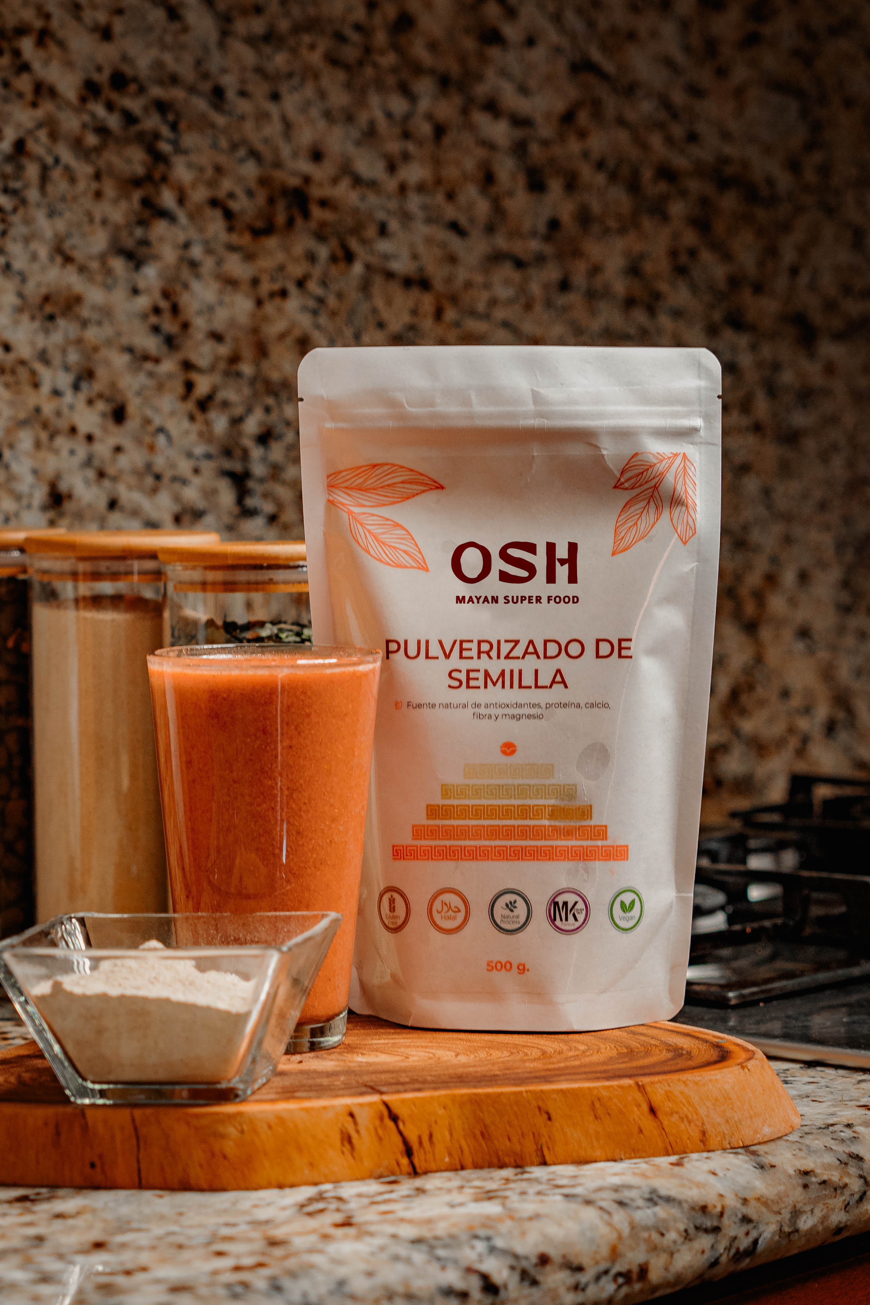 Pulverizado de Semilla de Ramón